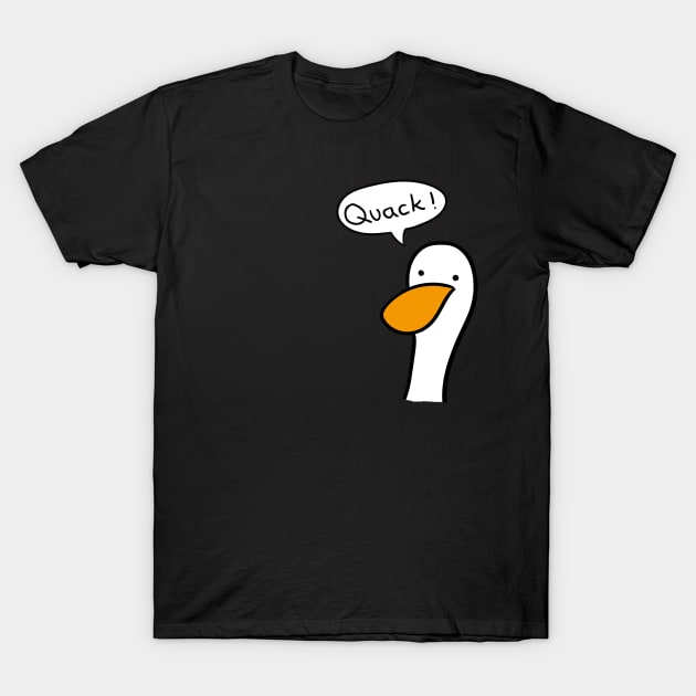 Duck Lover and Duck Quack T-Shirt by MoreThanThat